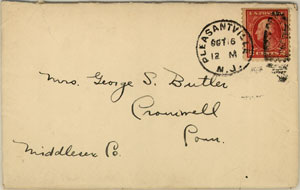 Sample envelope