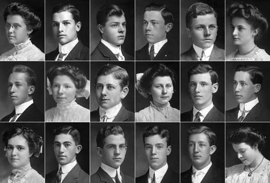 Members of Middletown High class of 1909