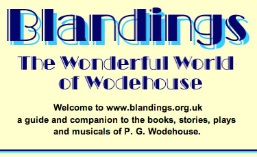 Blandings.org Logo, PG Wodehouse